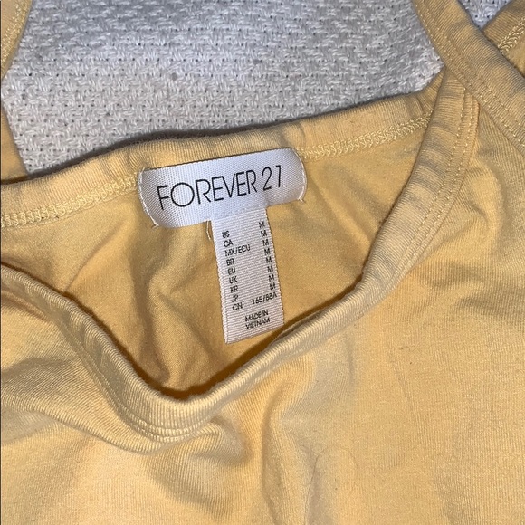 Basic Yellow Soft Tank - Picture 2 of 2